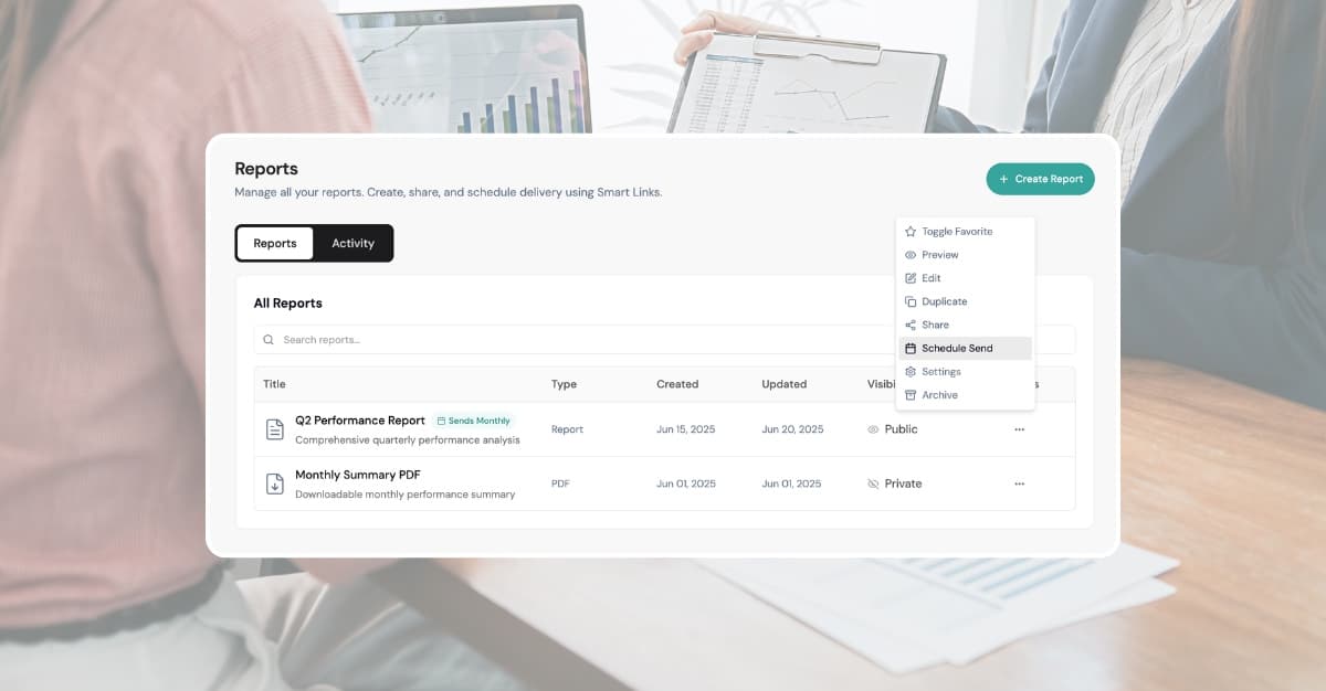Agency reporting workflow balancing automation with personalised client communication