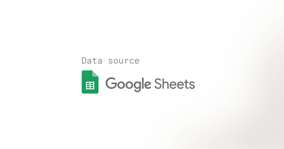 Google Sheets data flowing into LDOO alongside marketing platform metrics