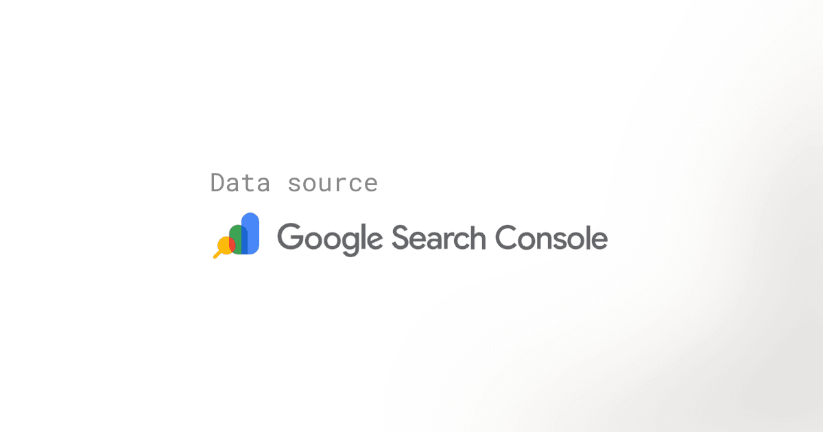 Cover image for Search Console as a Data Source — Ask Your SEO Data Anything